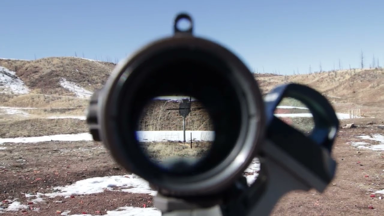 [Quick POV Demo] ELCAN SpecterDR Eyebox Constriant