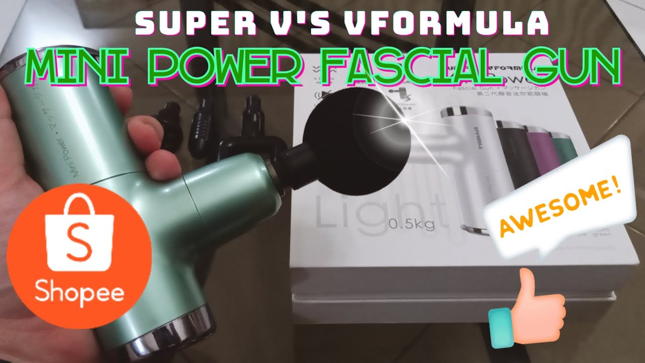 Quick Unboxing & Review - VFormula Mini Power Fascial Gun