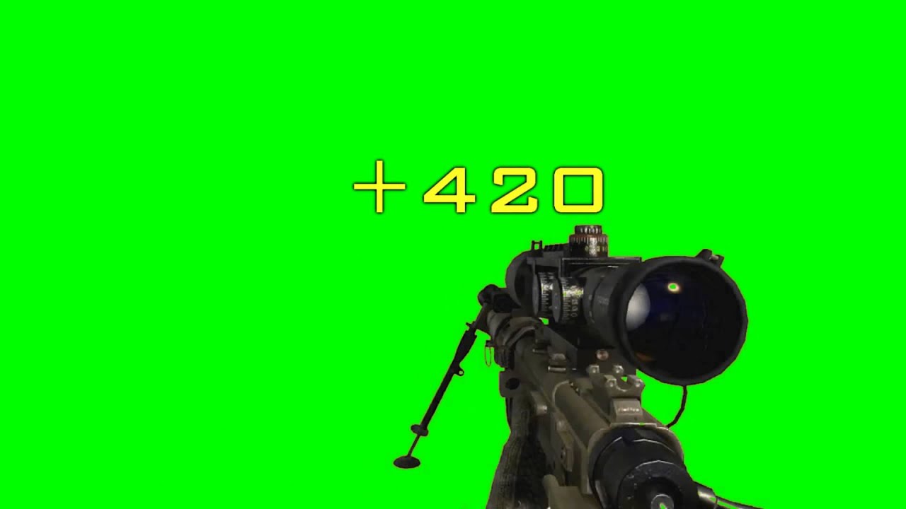 Quickscope Green Screen +Download Link [MLG]