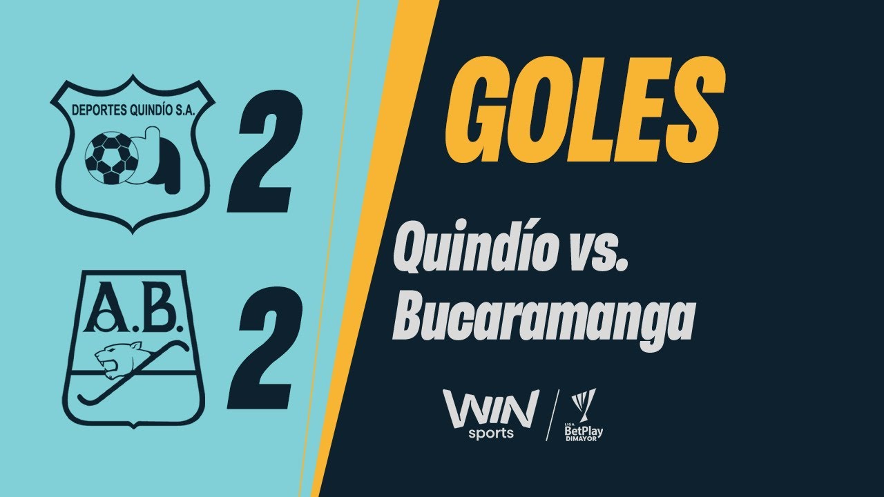 Quindío vs. Bucaramanga (goals) | 2025 BetPlay Dimayor Cup | Phase 1 - Matchday 3