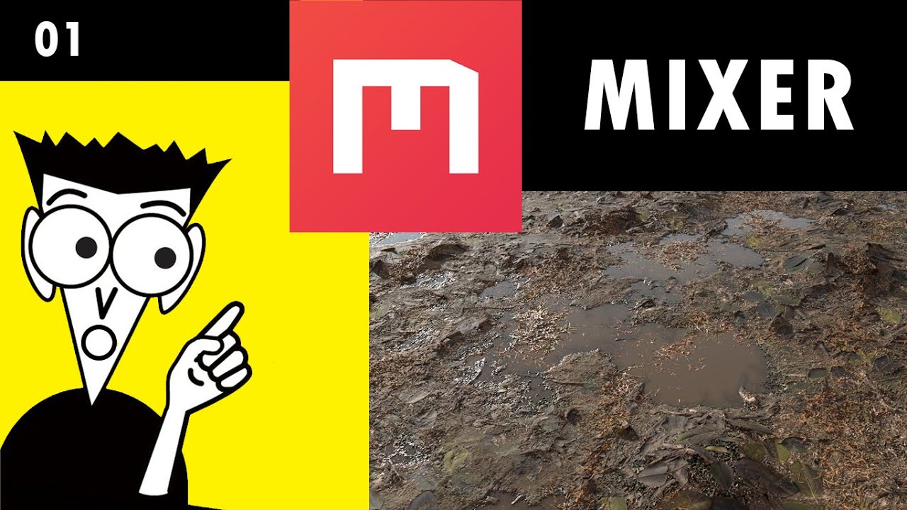 Quixel Mixer for Dummies! Complete Beginner's Guide to Quixel Mixer