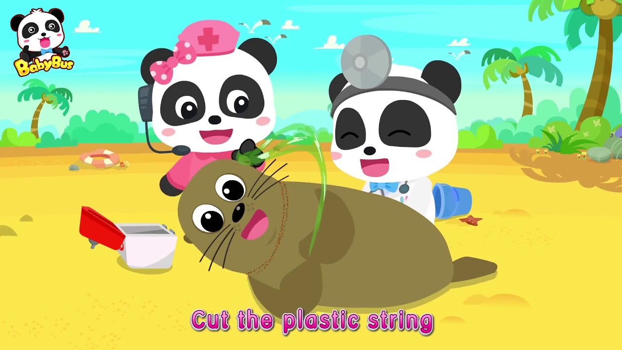 Quran for Kids - Short Surahs (102-114) - Baby Bus  Panda - Minshawi - Repeat القران للأطفال
