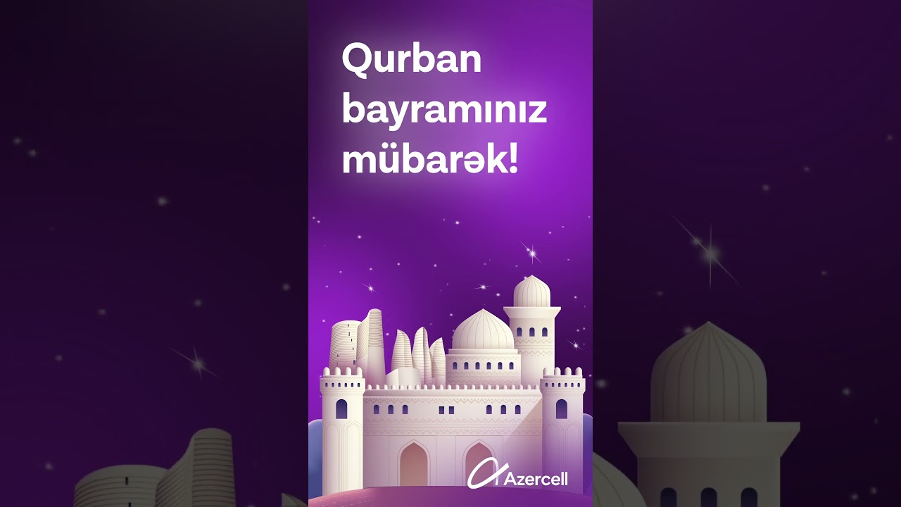 Qurban bayramınız mübarək!