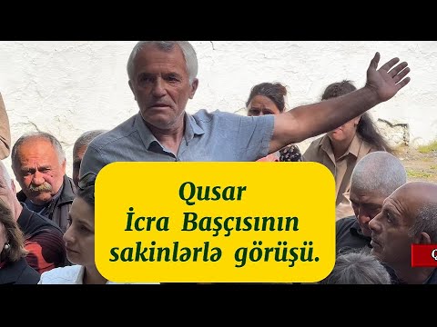 QUSAR  RAYON  RƏHBƏRİNİN  SAKİNLƏRLƏ  NÖVBƏTİ  SƏYYAR  GÖRÜŞÜ.