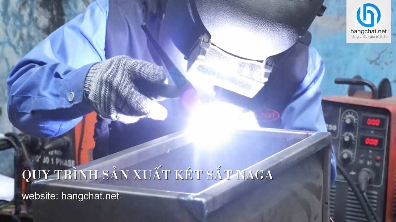 Quy trình sản xuất Két sắt Mini chính hãng - Hangchat.net (Két sắt NAGA)