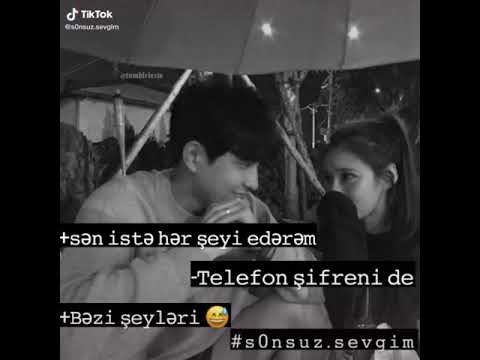 qız ve oğlan.Maraqlı vidyo