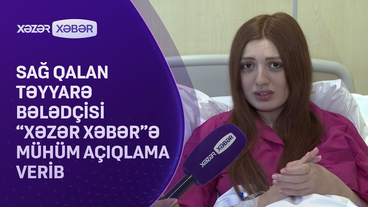 Qəzada sağ qalan təyyarə bələdçisi 