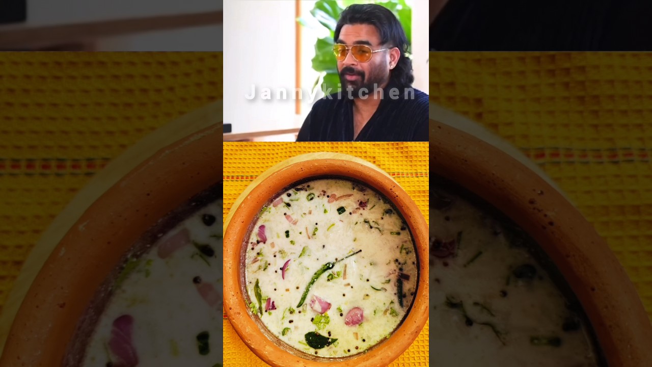 R. Madhavan's Favorite Kanji rice recipe #shorts #ashortaday