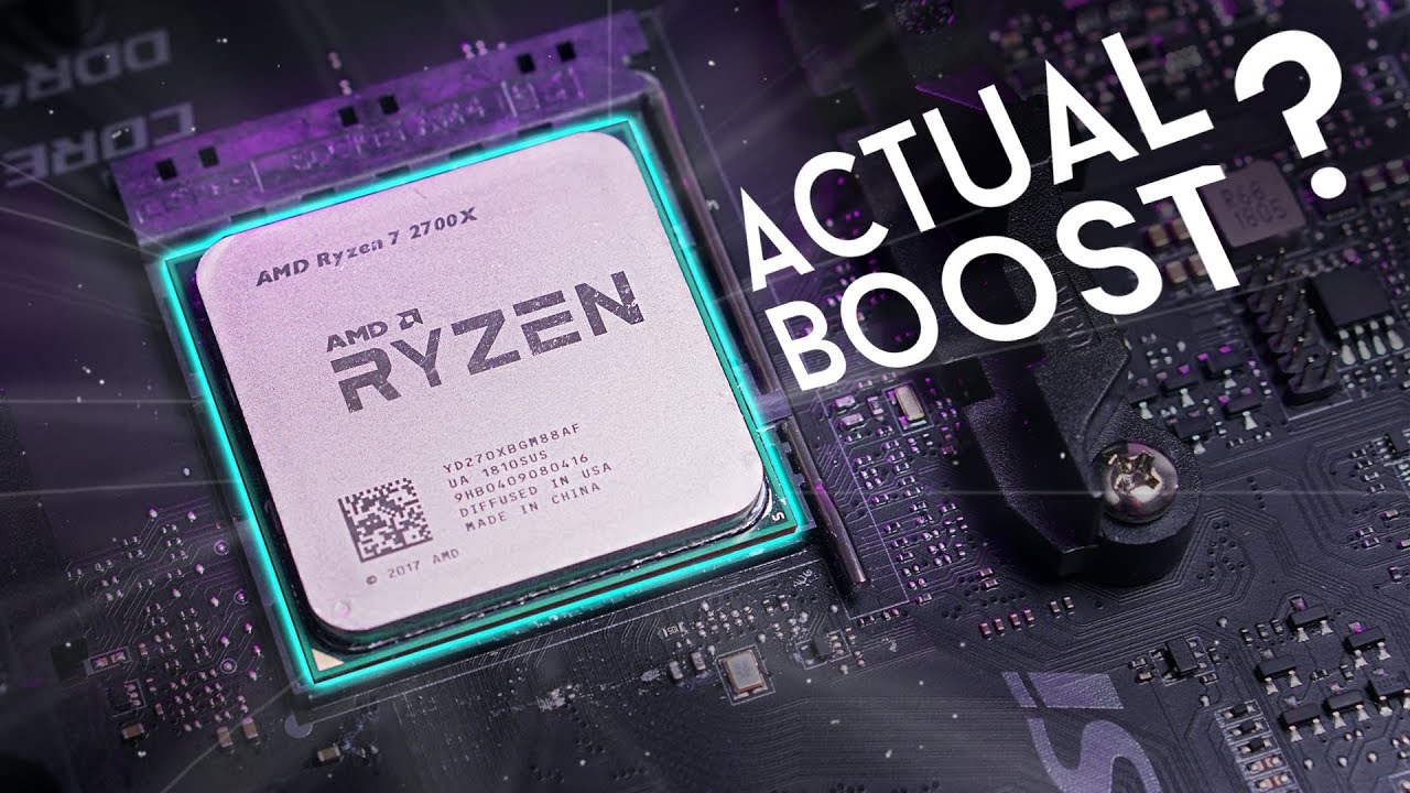 R7 2700X - Boost Performance Analysis