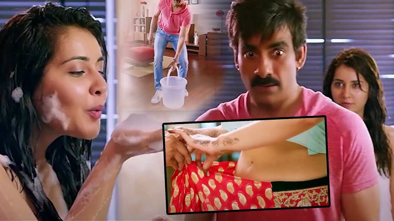 Raashi Khanna Interesting Bathing Scene || Ravi Teja | Bengal Tiger Movie Scenes | First Show Movies