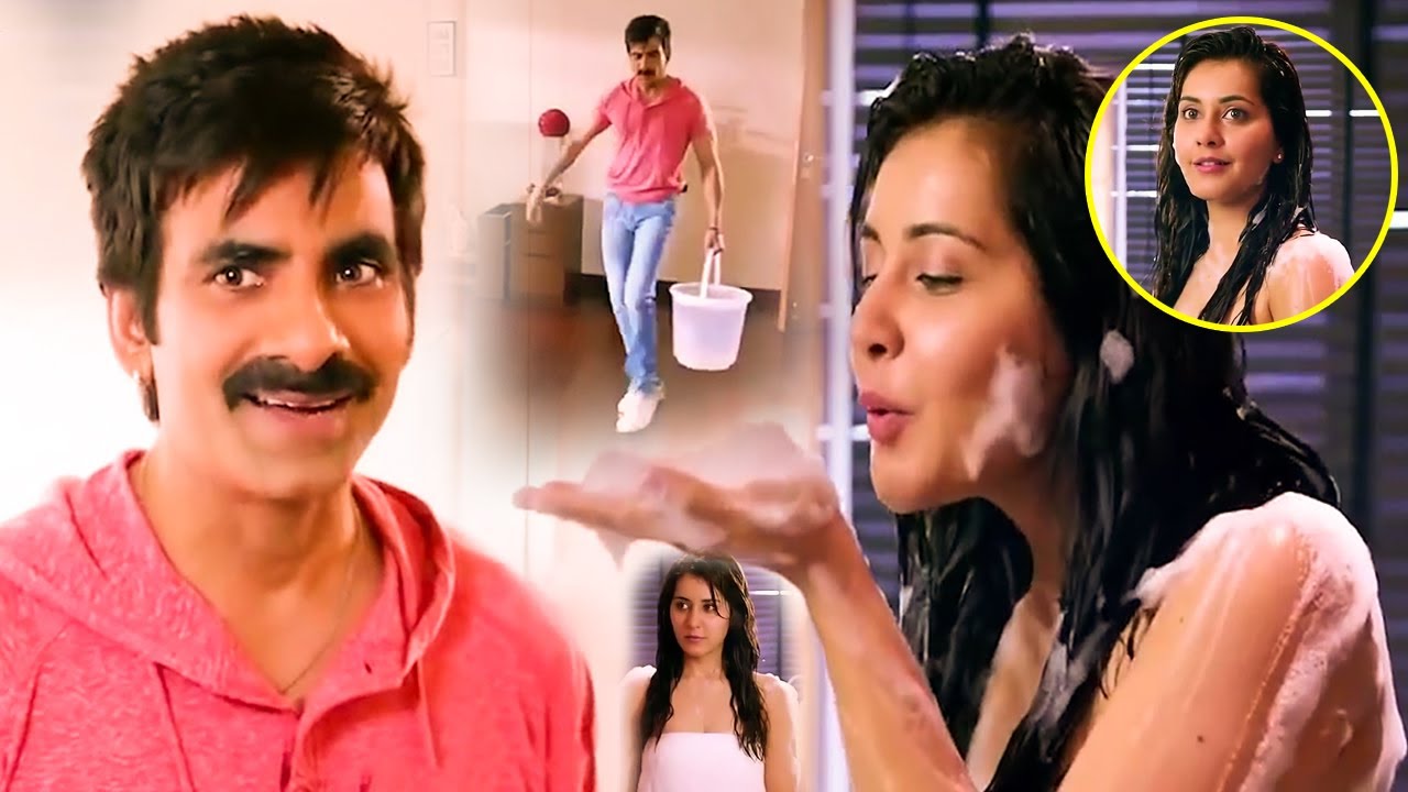 Raashi khanna Testing Ravi Teja Innocence By Calling Him To Bathroom While She Bathing |Cinema Lokam