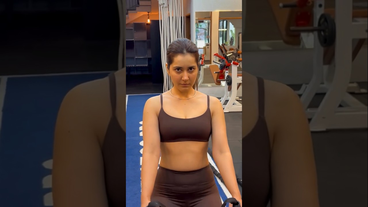 raashii khanna workout #raashiikhanna #workout #fitness #gym #gymgirl #fitnessgirl #fitnessjourney