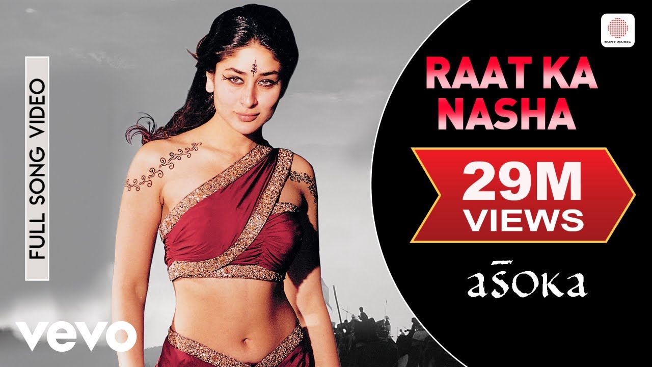 Raat Ka Nasha Full Video - Asoka|Shah Rukh Khan,Kareena|K.S. Chithra|Gulzar|Anu Malik