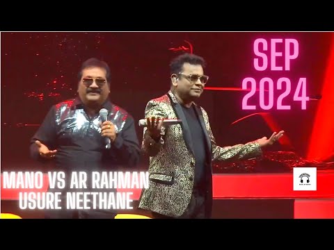 Raayan usure neethane | A.R. Rahman Live Concert Singapore | Mano | Epic Performance | Trending