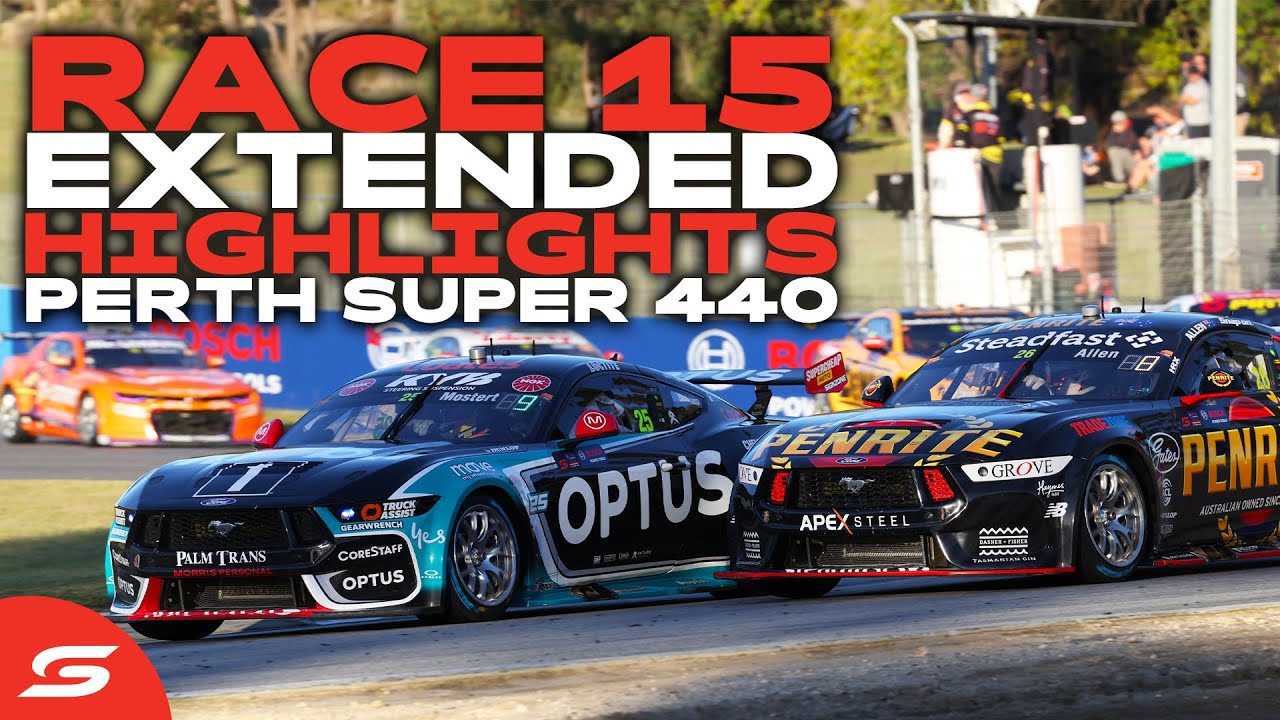 Race 15 Extended Highlights - Bosch Power Tools Perth Super 440 | 2025 Repco Supercars Championship
