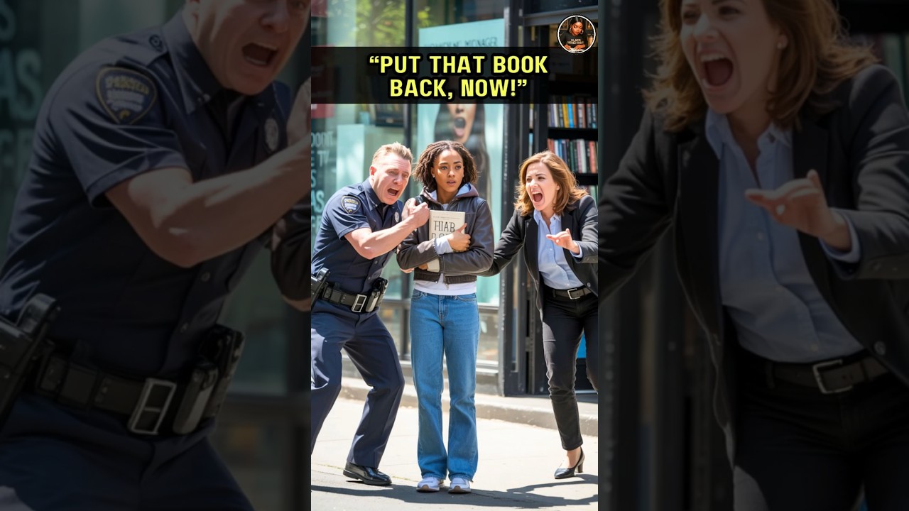 Racist Cop Arrests Black Girl Outside Bookstore – Then Finds Out She’s the Author! #viralstory