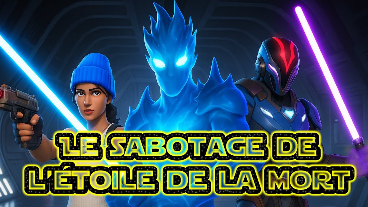 RÉACTION À L’ÉVÉNEMENT FORTNITE X STAR WARS :LE SABOTAGE DE L’ÉTOILE DE LA MORT ✨✨