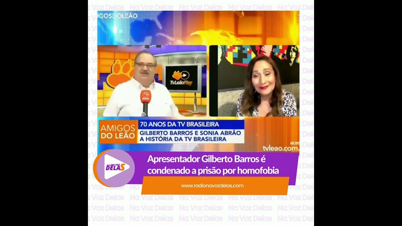 #radionavozdelas #homofobia #mp #gilbertobarros Apresentador Gilberto Barros é condenado a prisão.