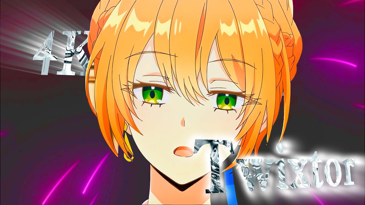 Raeliana Mcmillan 4K Twixtor Clips  for Editing #anime