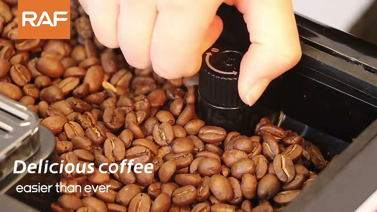 RAF R.118 10 in 1 Coffee Machine - Elevate Your Coffee Experience Today!