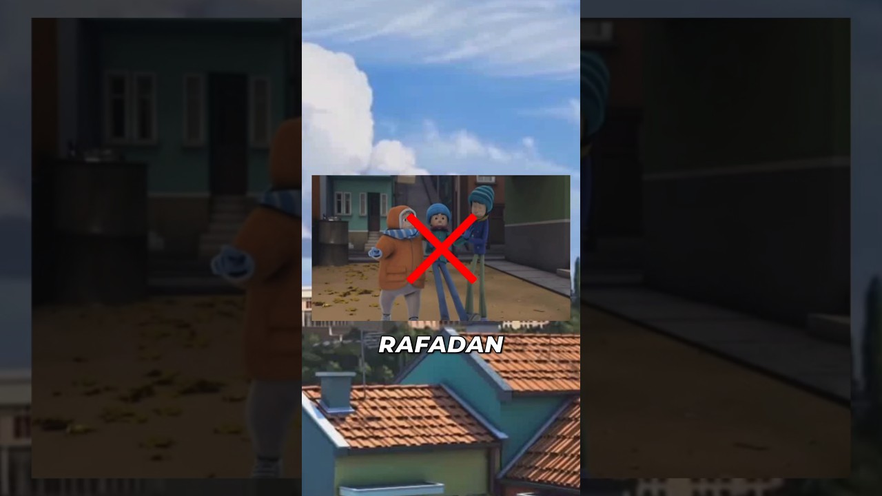 Rafadan Tayfada'ki SILINEN bölüm!😨#shorts #rafadantayfa #trtçocuk #detay #ibi #niloya #silinen
