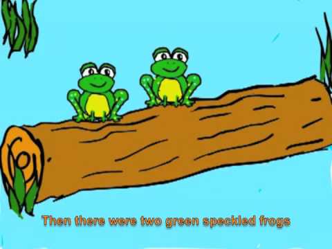 Raffi's Five Green and Speckled Frogs With Lyrics