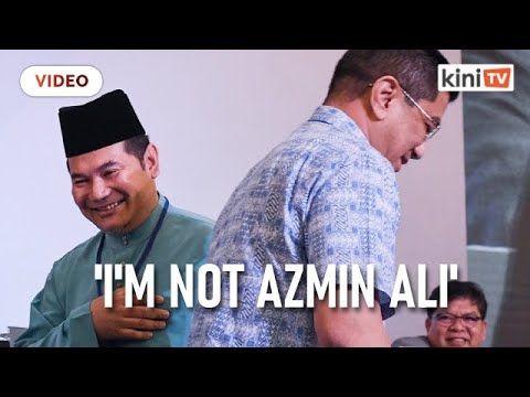 Rafizi's message to Anwar: 'I'm not Azmin Ali'