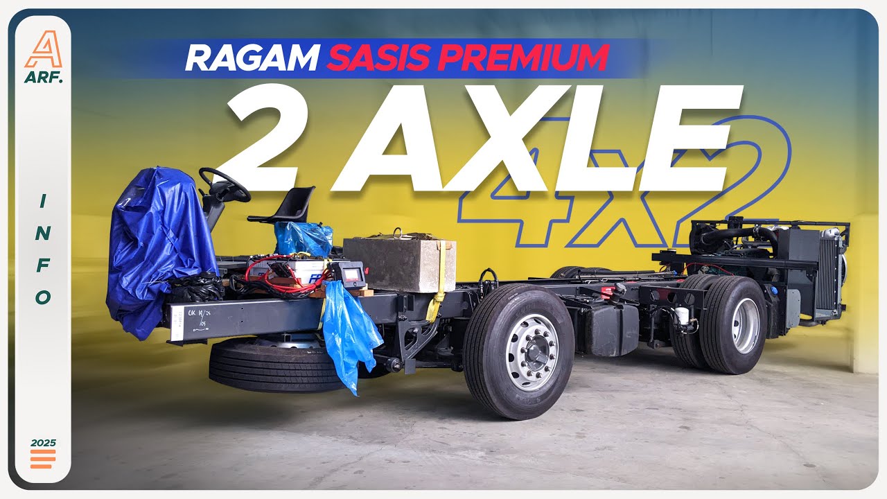 Ragam Sasis Premium 2 AXLE di Indonesia !! Ada Merek Apa Saja Ya ??