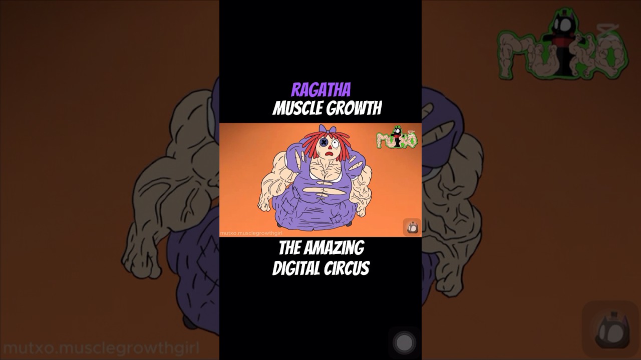Ragatha Muscle Growth in Amazing Digital #ragatha #amazingdigitalcircus #animation