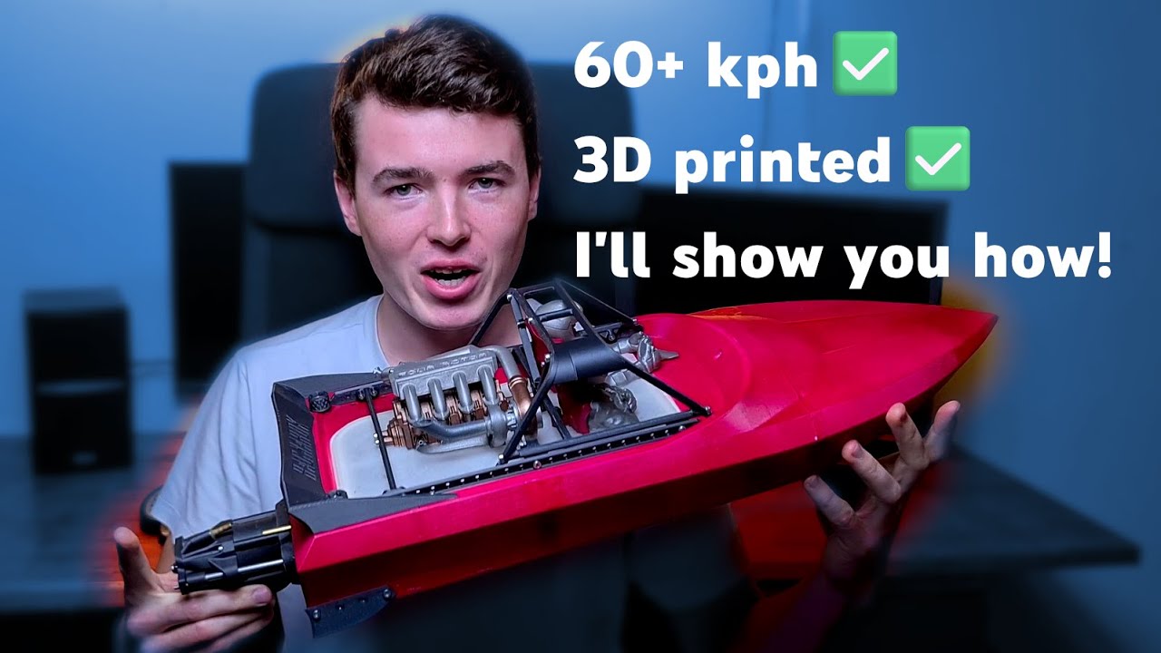 RAGNAROK Full Build / 3D Printed Jetboat Assembly
