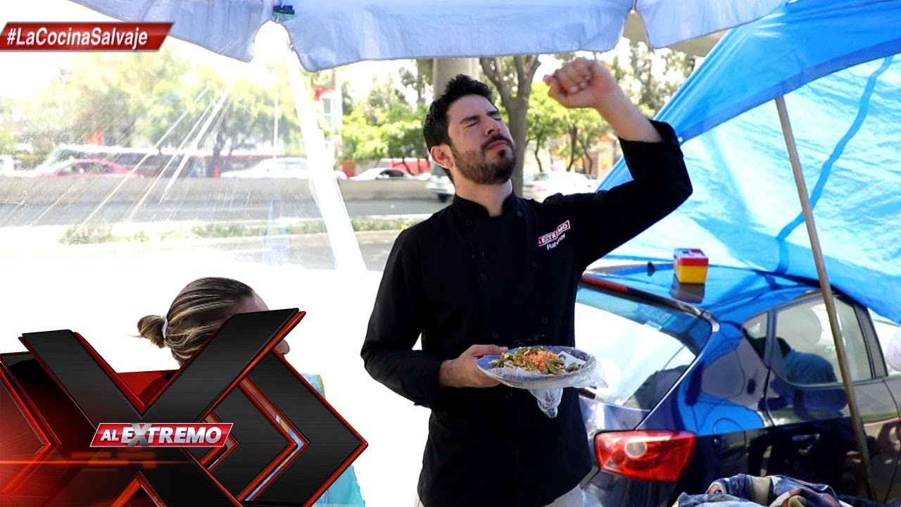 ¡Rahmar se lanzó al reto de taquitos! ¿Cuántos se comió? | Al extremo