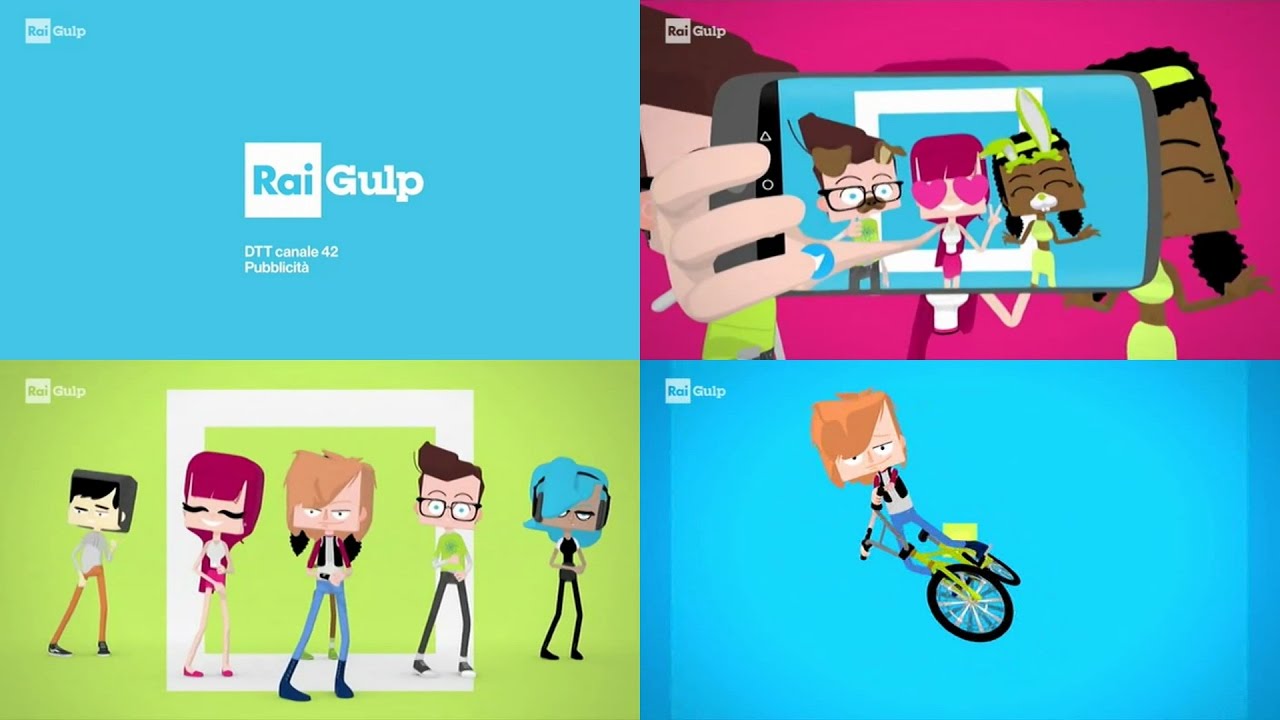 Rai Gulp - Raccolta bumper 2017/2019