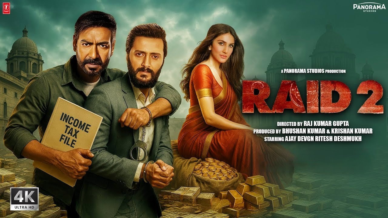 RAID 2 Full Movie | Ajay Devgn | Riteish Deshmukh | Tabu | New Bollywood Hindi Action Hd Movies 2025