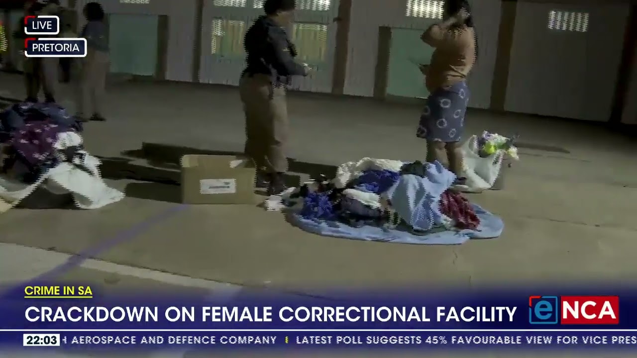 Raid at female prison in Pretoria