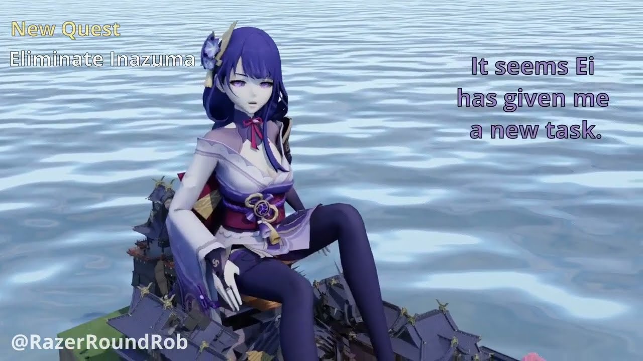 Raiden Shogun's Rising Rampage - Giantess Genshin