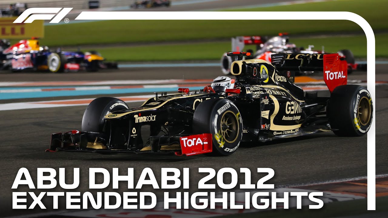 Raikkonen & Vettel Shine In Dramatic Race! | 2012 Abu Dhabi Grand Prix | Extended Highlights