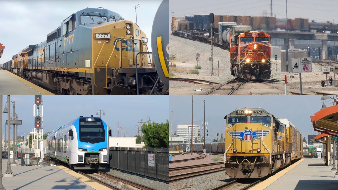 Railfanning San Bernardino FT CSX 7777, SCAX 852, Ferromex, Warbonnets, SD70Ms, and More! 8/11/2023