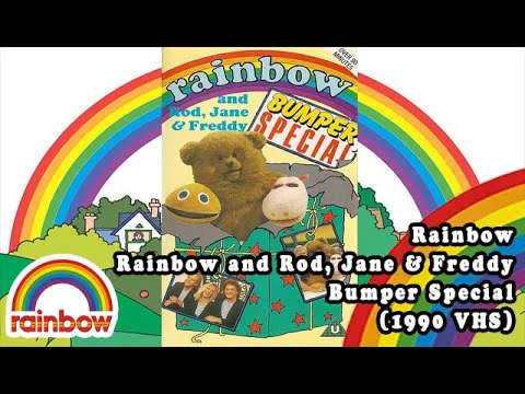 Rainbow and Rod, Jane & Freddy Bumper Special (VHS 1990)