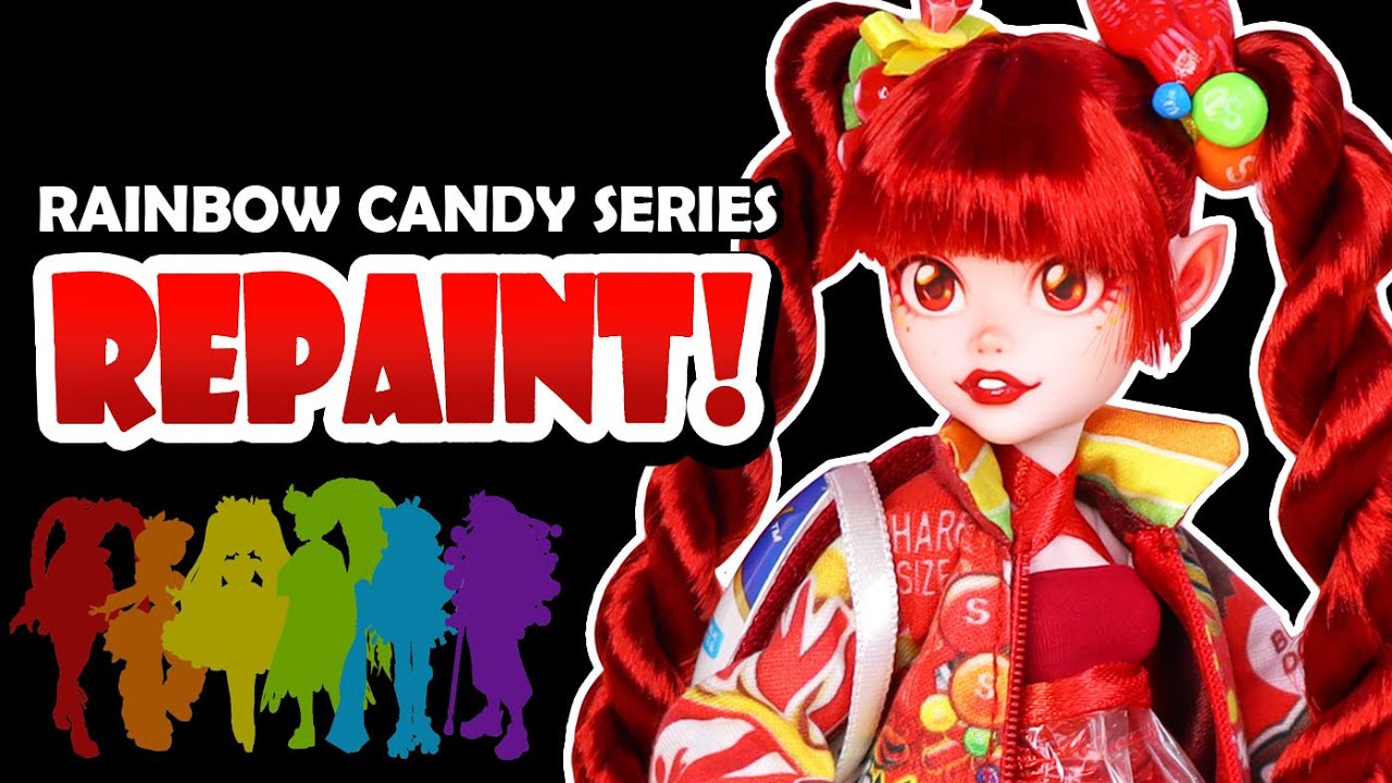 Rainbow Candy Series 🍭 RED - Cherry Doll