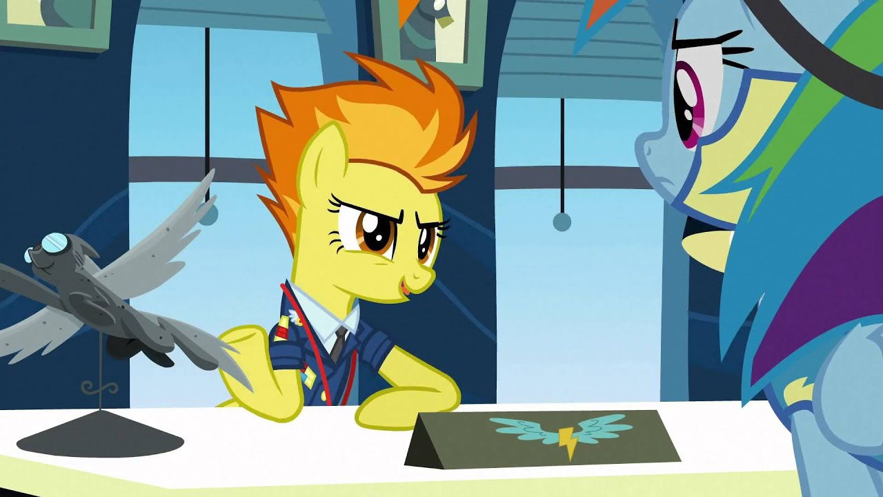 Rainbow Dash quits the Wonderbolt Academy