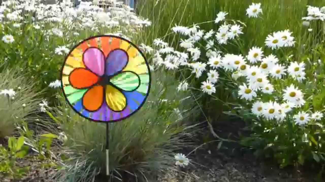 Rainbow Dazy Wheel - In the Breeze | Wholesale Garden Decor