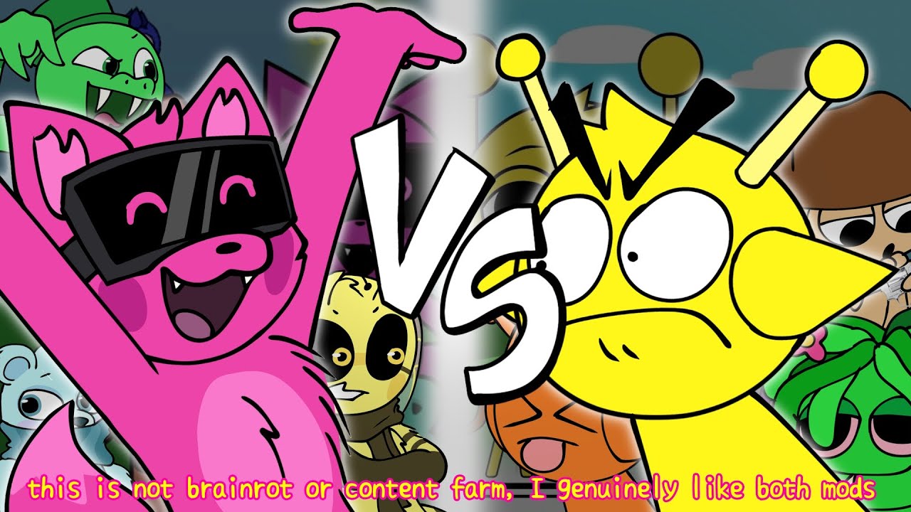 RAINBRAWL – An Abgerny VS Sprunki fan song (READ DESC)