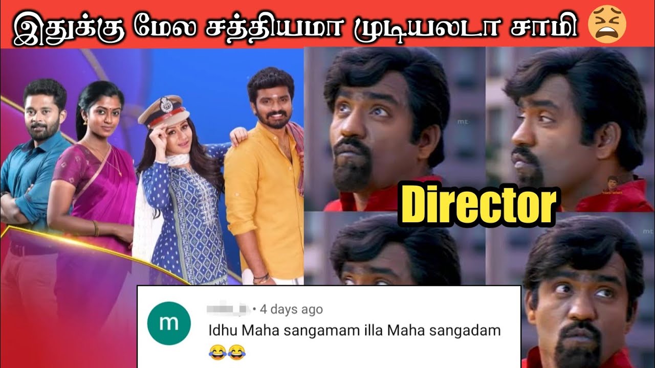 Raja Rani - Bharathi Kannamma serial sangamam video comments troll|varakappi|