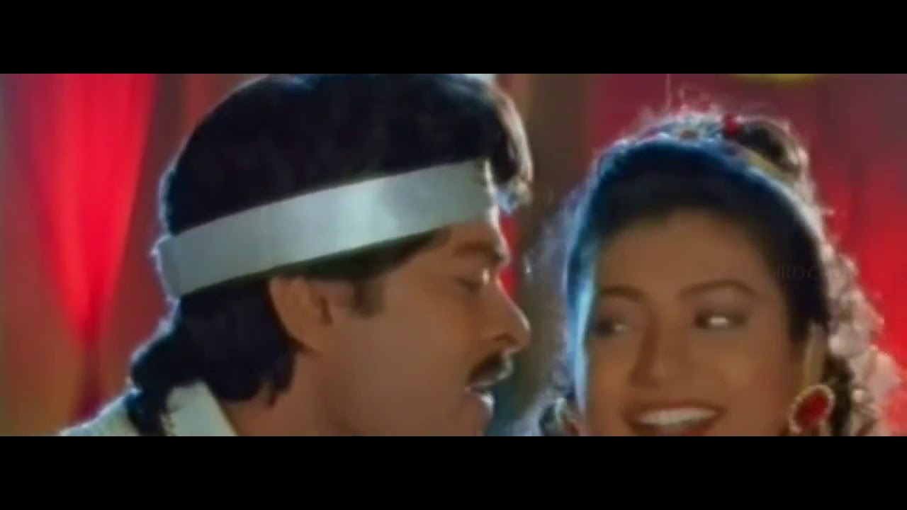 Rajasekhara  from Mugguru Monagallu  Chiranjeevi, Roja Romantic VIDEO SONG