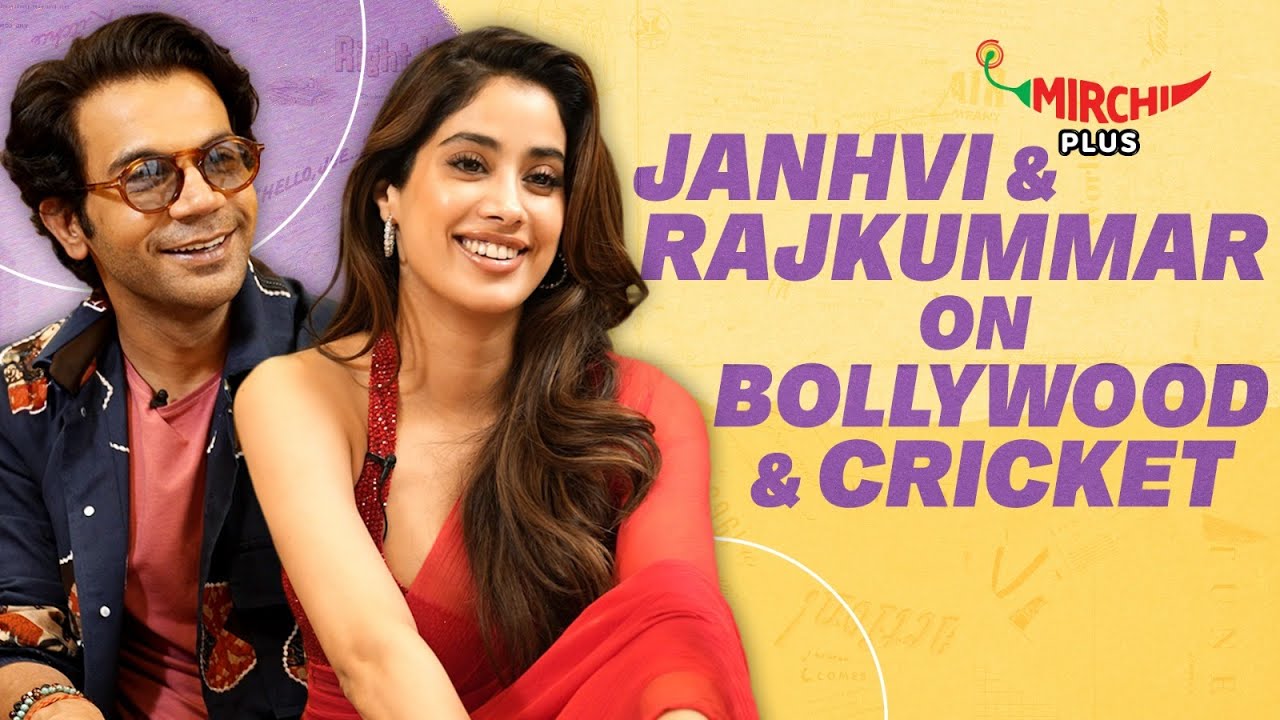 Rajkummar Rao and Janhvi Kapoor on Bollywood, Dhoni | Mr. and Mrs. Mahi | RJ Prerna