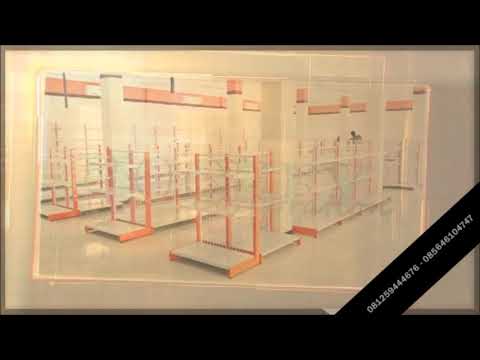 rak display modern rak supermarket,rak toko,rak minimarket intro