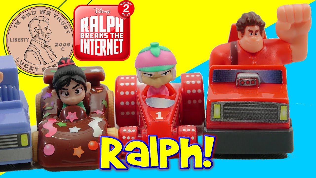 Ralph Breaks The Internet McDonald's 2018 Happy Meal Toys