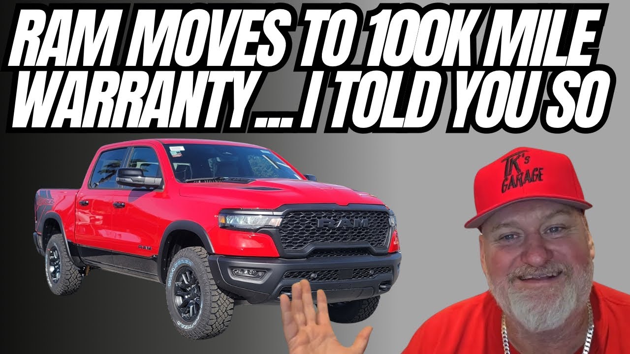 Ram Announces 100K Mile Warranty The Best In The Industry, I Told You So….