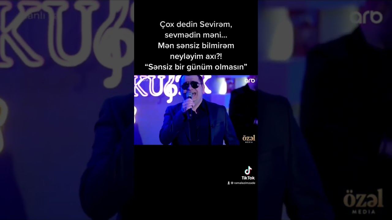 Ramal Azimzade Sənsiz bir günüm olmasın (özəl akustik)