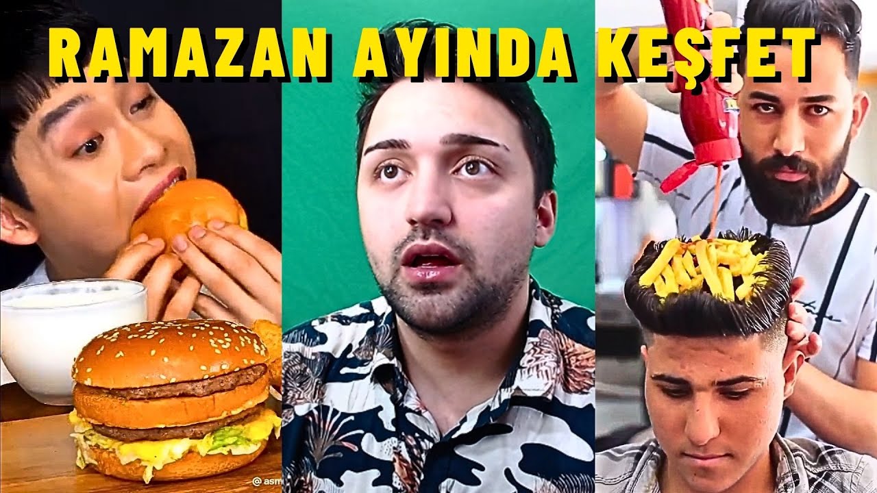 RAMAZAN AYINDA KEŞFET ( YEMEK & ASMR  )
